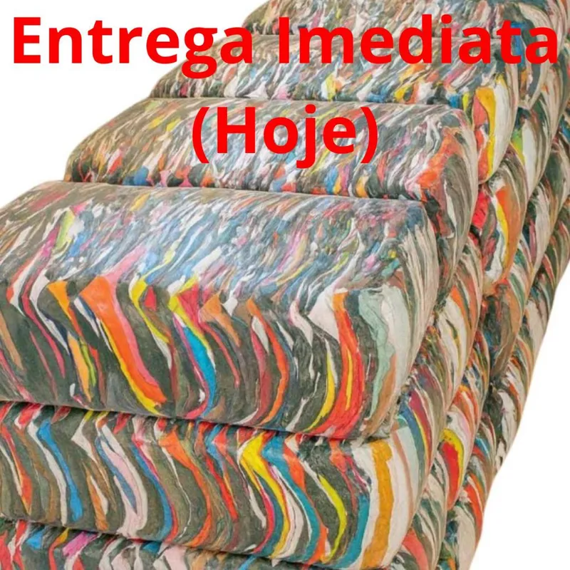 Trapo Malha Estopas Retalho Limpeza Costurado kits com desconto