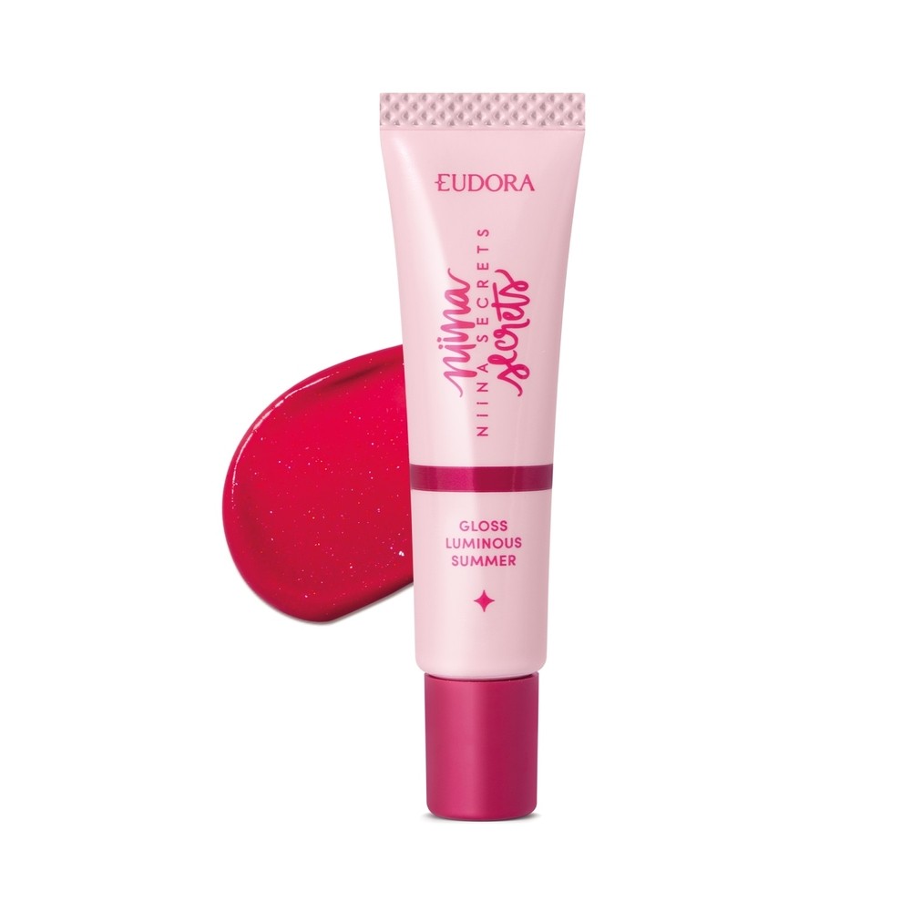 Eudora Niina Secrets Luminous Summer Gloss Vermelho 12g