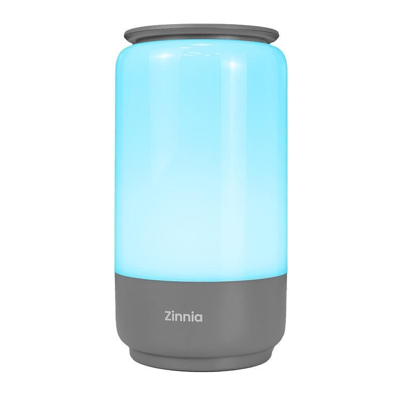 Luminaria Smart Zinnia Lyra, RGB, Cinza, ZNS-ZLA100-RGBCW01