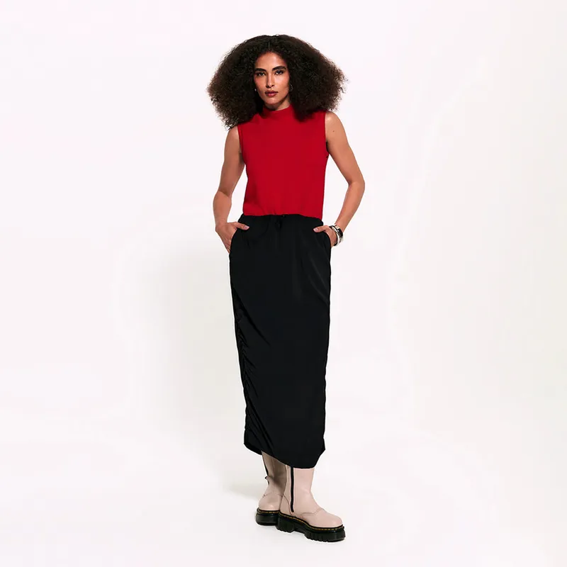 Saia Midi Tokyo FutureForm Feminino