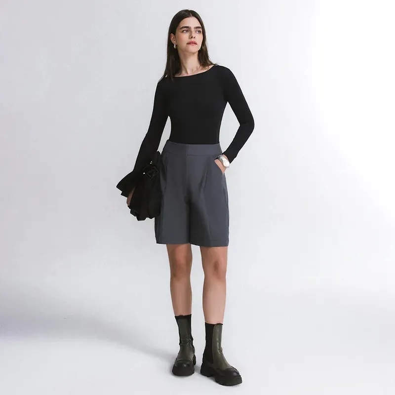 Bermuda Oversized Alfaiataria Tech Kyoto FutureForm® Feminina