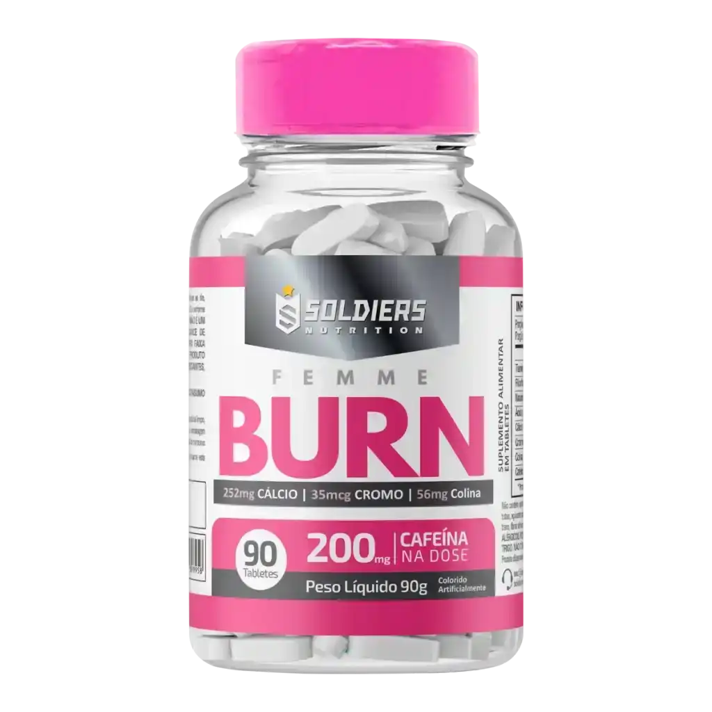 Termogênico Femme Burn 90g - Soldiers Nutrition