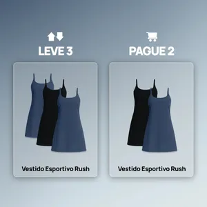 Vestido Curto Rush - Leve 3 Pague 2