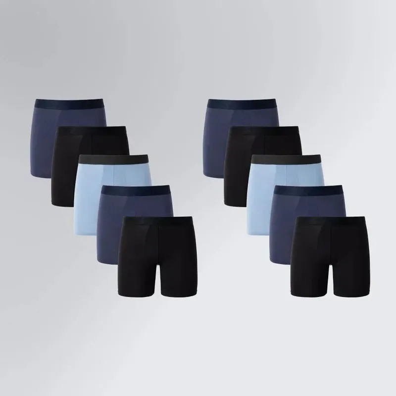 Kit 10 Cuecas Confortáveis Boxer Comfort