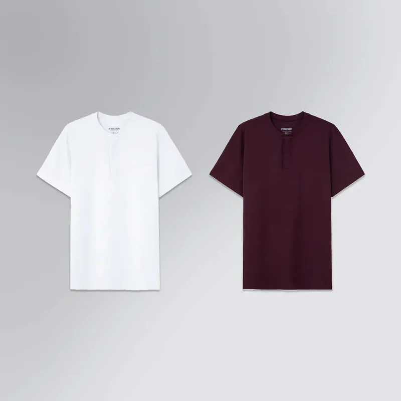 Kit 2 Camisetas Henley Game Changer