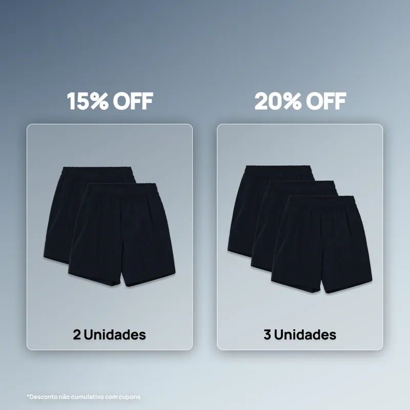 Bermuda Masculina Alfaitaria Tech Future Shorts 200 - Desconto Progressivo