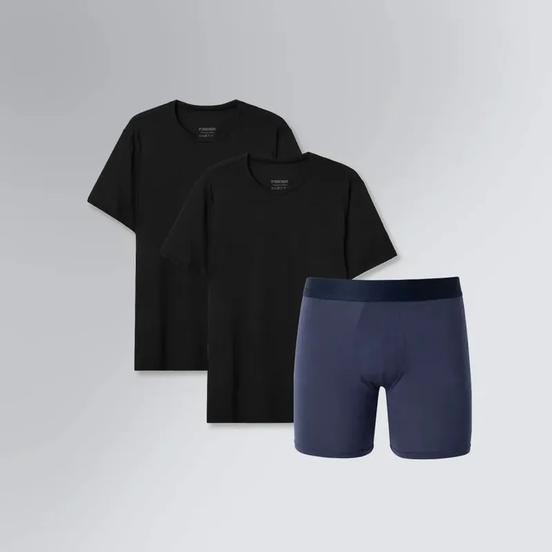 Kit Presente Básico Masculino | 2 Tech T-shirt e 1 Cueca Performance