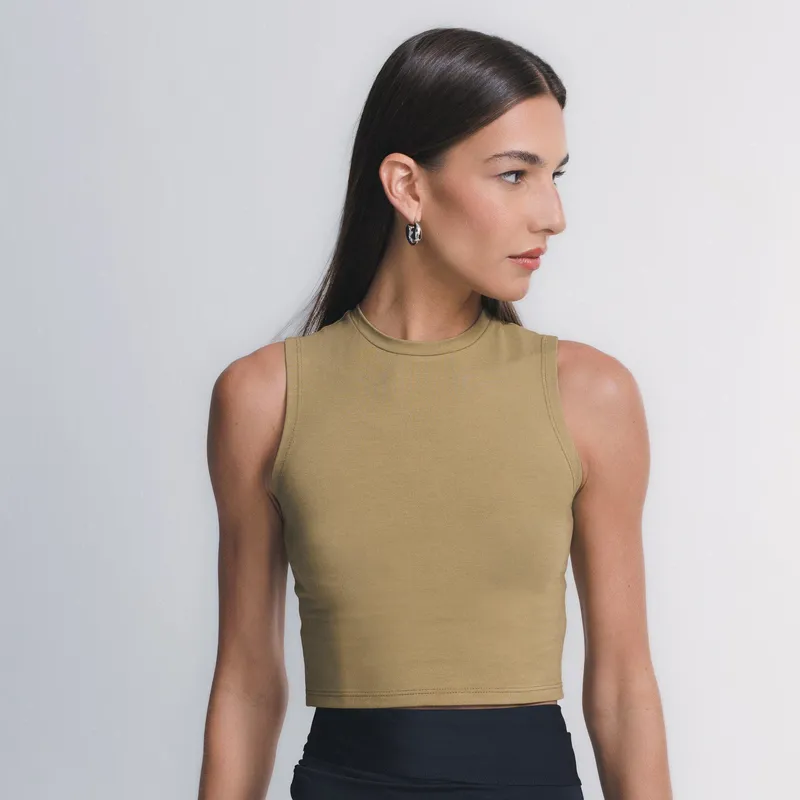 Blusa Structure Cropped Compre e Ganhe