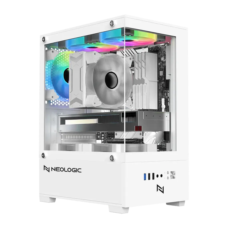 Pc Gamer Ryzen 5 4500, 16GB 3200Mhz, (RTX 5050 8GB), A520M, SSD 480GB, 600W 80 Plus, 3 fans RGB, Neologic - NLI90481