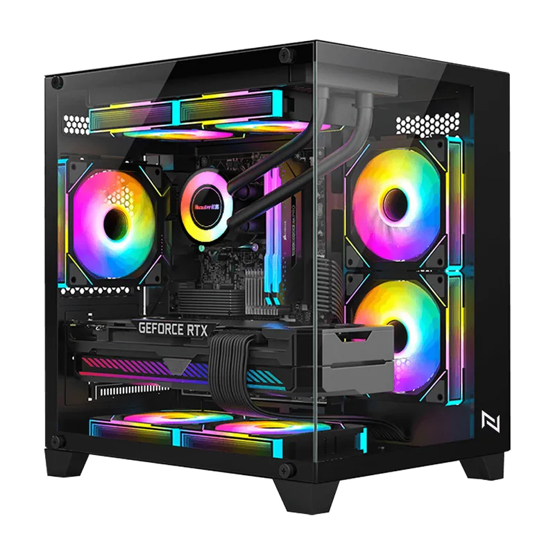 Pc Gamer Ryzen 5 5600GT, 32GB DDR4 3200Mhz, (VEGA 7 INTEGRADO), A520M, SSD 480gb, 600W 80 Plus, 3 fans RGB, Neologic - NLI97055