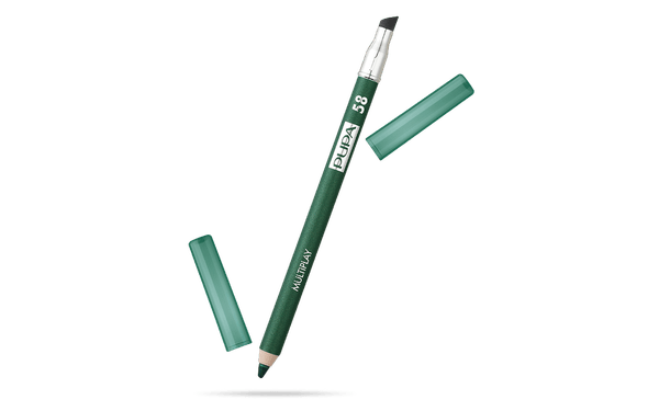 Lapis de Olhos 3 em 1 Pupa MultiPlay - Plastic Green