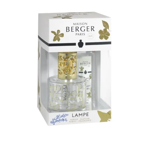 Kit Perfume Ambiente Lampe Berger Pure Lolita Transparente - Vaso + Refil