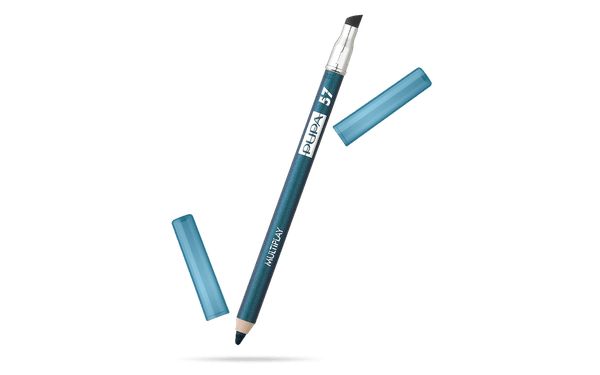 Lapis de Olhos 3 em 1 Pupa MultiPlay - Petrol Blue