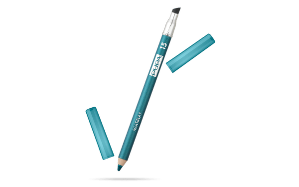 Lapis de Olhos 3 em 1 Pupa MultiPlay - Blue Green