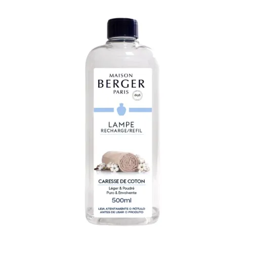 Perfume Ambiente Lampe Berger Caresse De Cotton - 500 ml