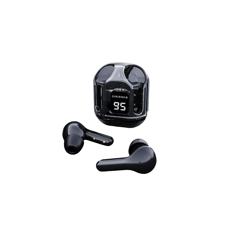 Super Fone De Ouvido Fofinho Bluetooth Cor Preto Par Sem Fio Duplo Versão Global 2026