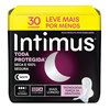 Absorvente Intimus Noturno Toda Protegida Cobertura Seca Com Abas - 30 Unidades