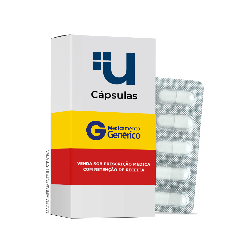 Ampicilina 500mg 10 Cápsulas - Nova Química - Genérico (A) (Amplacilina)