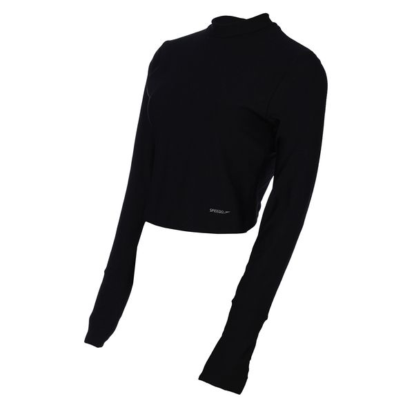 Blusa Cropped Manga Longa Harmony - PRETO M