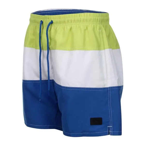 Swim Short Stripes - LIME SKYBLUE G