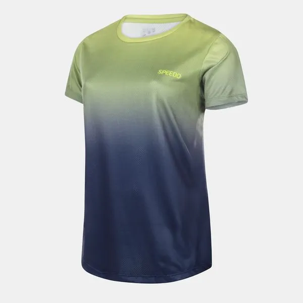 Camiseta Manga Curta Degrade - AMARELO SPIRIT AZUL MARINHO P