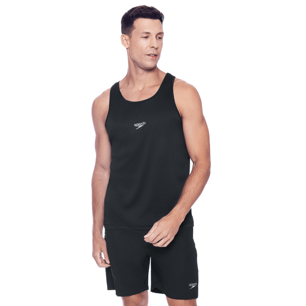Regata Masculina Cavada Interlock - PRETO GG2