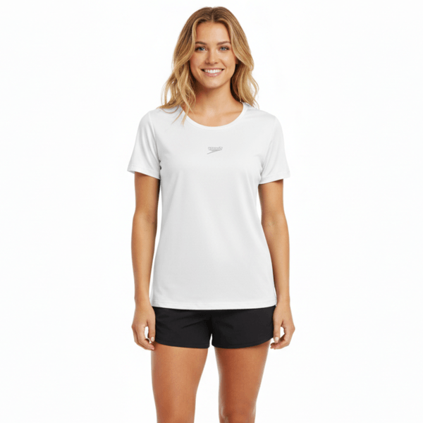 Camiseta Feminina Interlock Basic - BRANCO GG