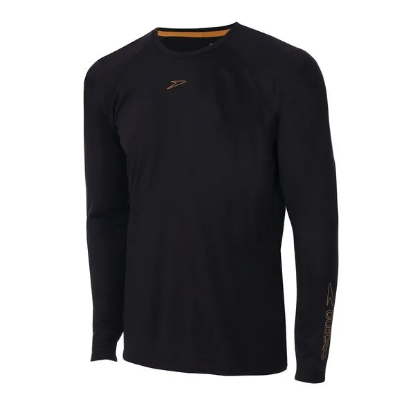 Camiseta manga longa masculina Heritage - TITÂNIO M