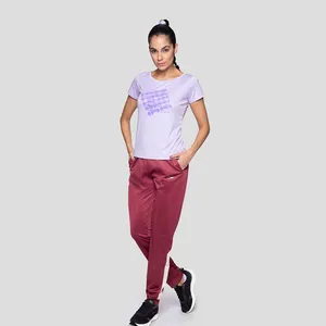 Camiseta Feminina Textura - LAVANDA G