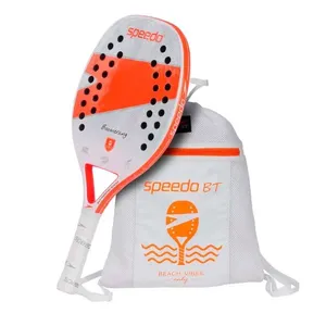 Raquete Beach Tennis Glass Fiber + Beach Bag Orange Neon |Speedo ÚNICO