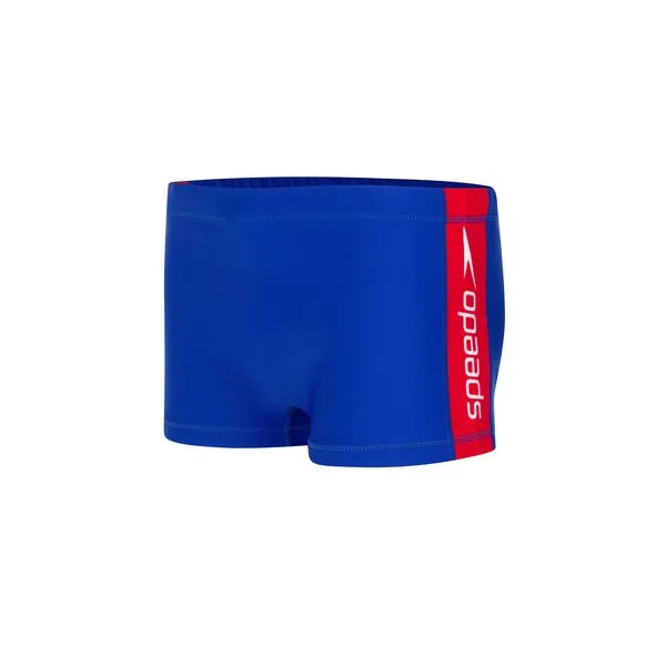Sunga Masculina Boxer Estampa Lateral - VERMELHO AZUL BIC GG