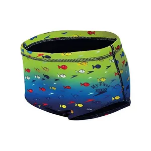 Sunga Degrade Fish Infantil - AZUL VERDE 18M