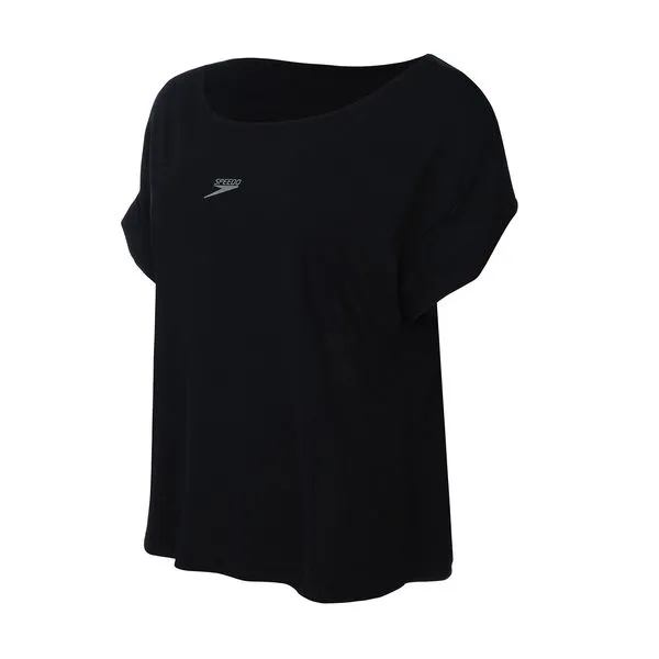 Camiseta ECO gola canoa e manga japonesa - PRETO GG2