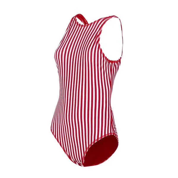 Maiô Body Adulto Nautical - VERMELHO M