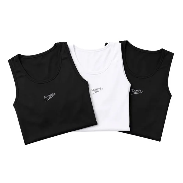 Kit 3 Regatas Alongada Feminina Interlock G