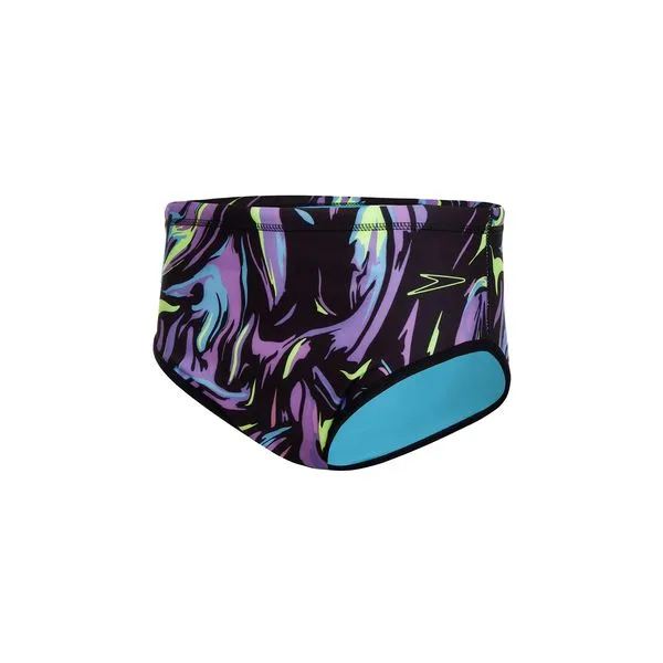 Sunga Clássica Estampada Neon - NEON PRINT PRETO P