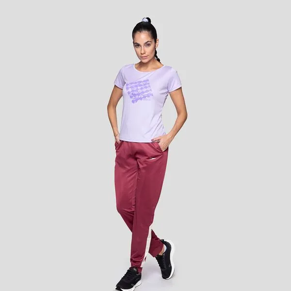 Camiseta Feminina Textura - LAVANDA GG
