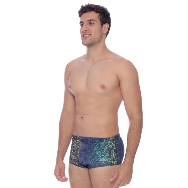 Sunga Tradicional France - AZUL AMARELO M