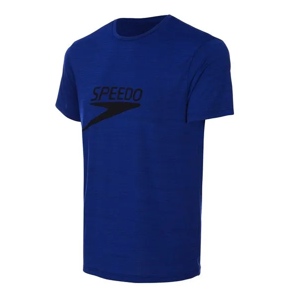 Camiseta Mescla Speedo - MESCLA AZUL PROFUNDO P