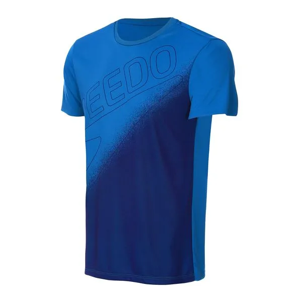 Camiseta Masculina Dispersion - AZUL ENERGY M