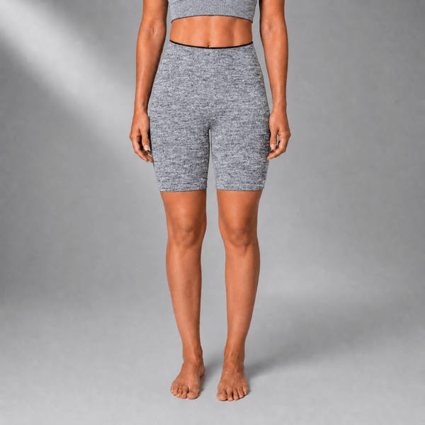 BERMUDA SPEEDO AF CINTURA ALTA - MESCLA CINZA P