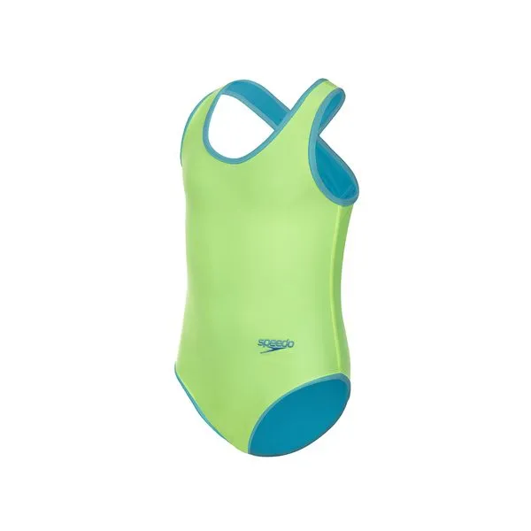Maiô Double Face Neon Kids Speedo - AMARELO SPIRIT SKYBLUE 2