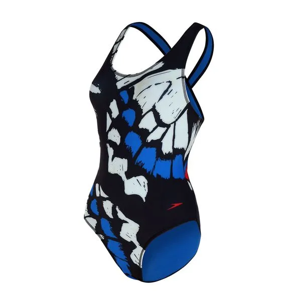Maiô Adulto Slim Papillons - AZUL BIC PP