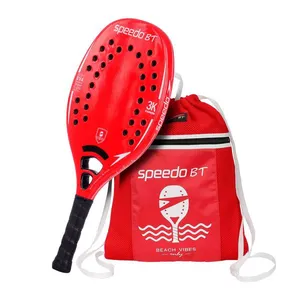 Raquete Red Beach Tennis 3K + Beach Bag - RED ÚNICO