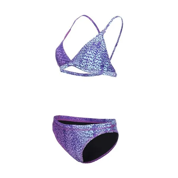 Biquini High Speed Open Leopard - PURPLE GG