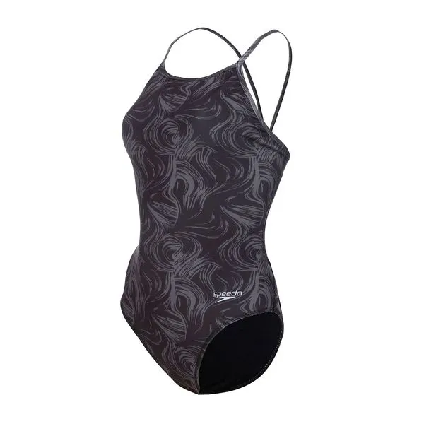 Maiô Open Slim Jellyfish - PRETO GG