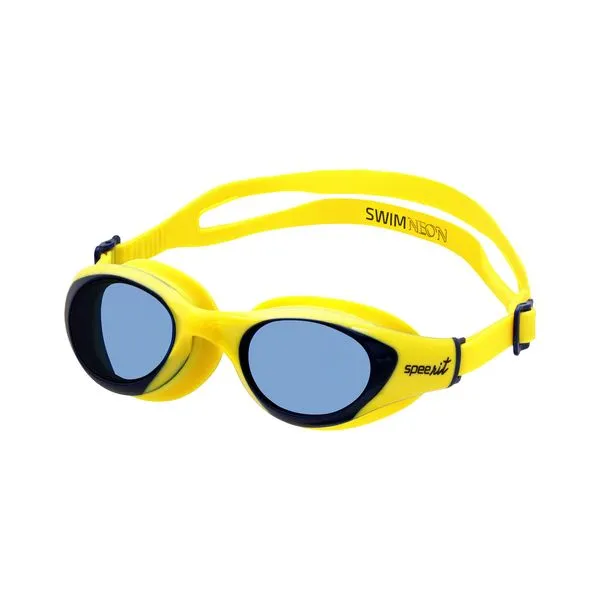 Óculos de Natação Para Adulto Swim Neon - AMARELO SPIRIT AZUL ÚNICO