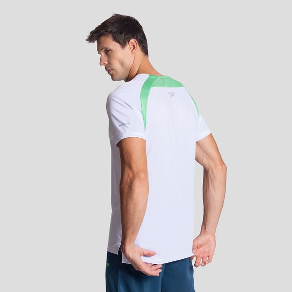 Camiseta Masculina Manga Curta Balance - BRANCO G