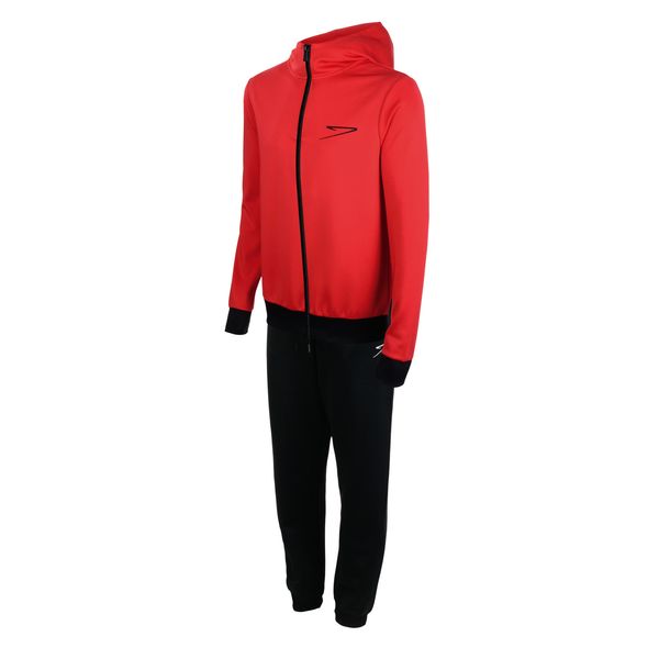 Conjunto agasalho Basic Speerit - CHIC RED PRETO GG