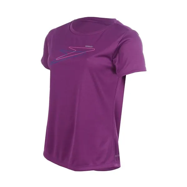 Camiseta Feminina Lettering - PURPLE M